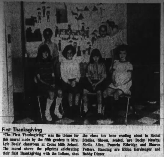 First Thanksgiving